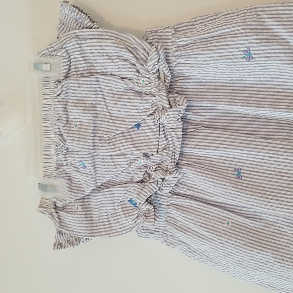 Purple plaid baby dress - Picture 5 of 10